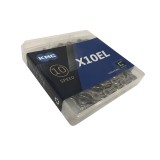 Ланцюг KMC X10EL 1/2" х 11/128" 116 зв. Silver/Silver