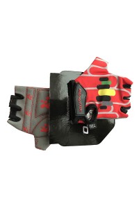 Перчатки детские открытые  Benotto LCL-K6589 (Red/Grey)