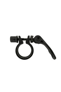 Хомут c эксцентриком под седло Ø-31.8 черный KL-M07
